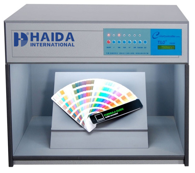 Six Color Standard Light Source Check Light Box Color Assessment Cabinet